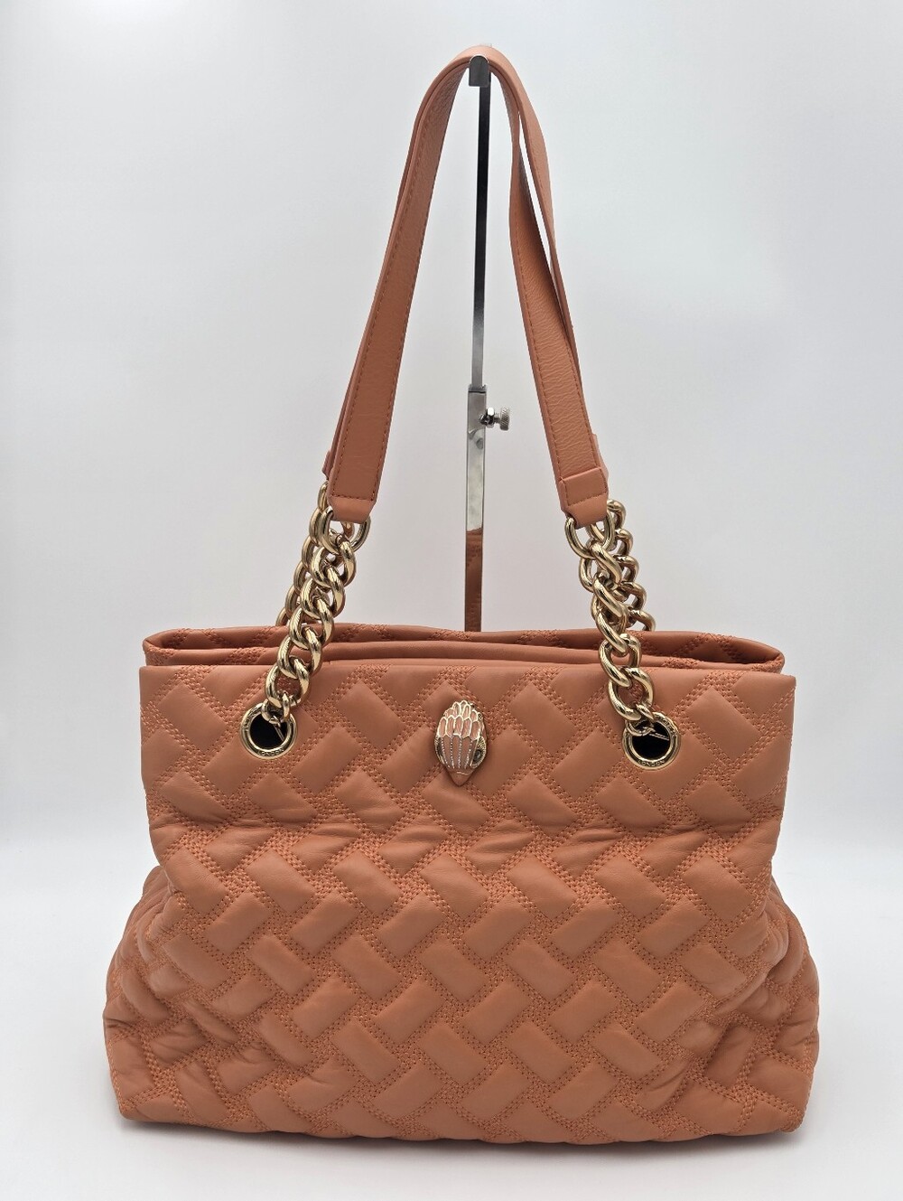 Kurt Geiger Kensington Tote In Rusty Peach